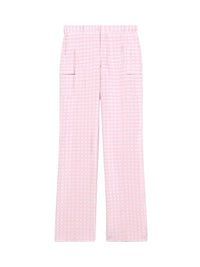 The Morango Trousers - Pink Checks