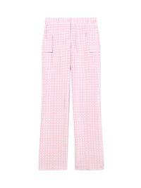 PINK CHECKS LE PANTALON MORANGO