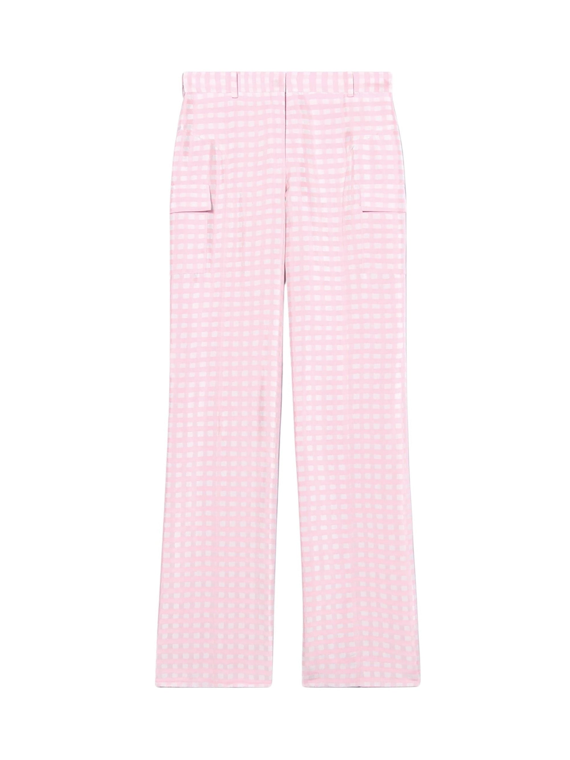 PINK CHECKS LE PANTALON MORANGO