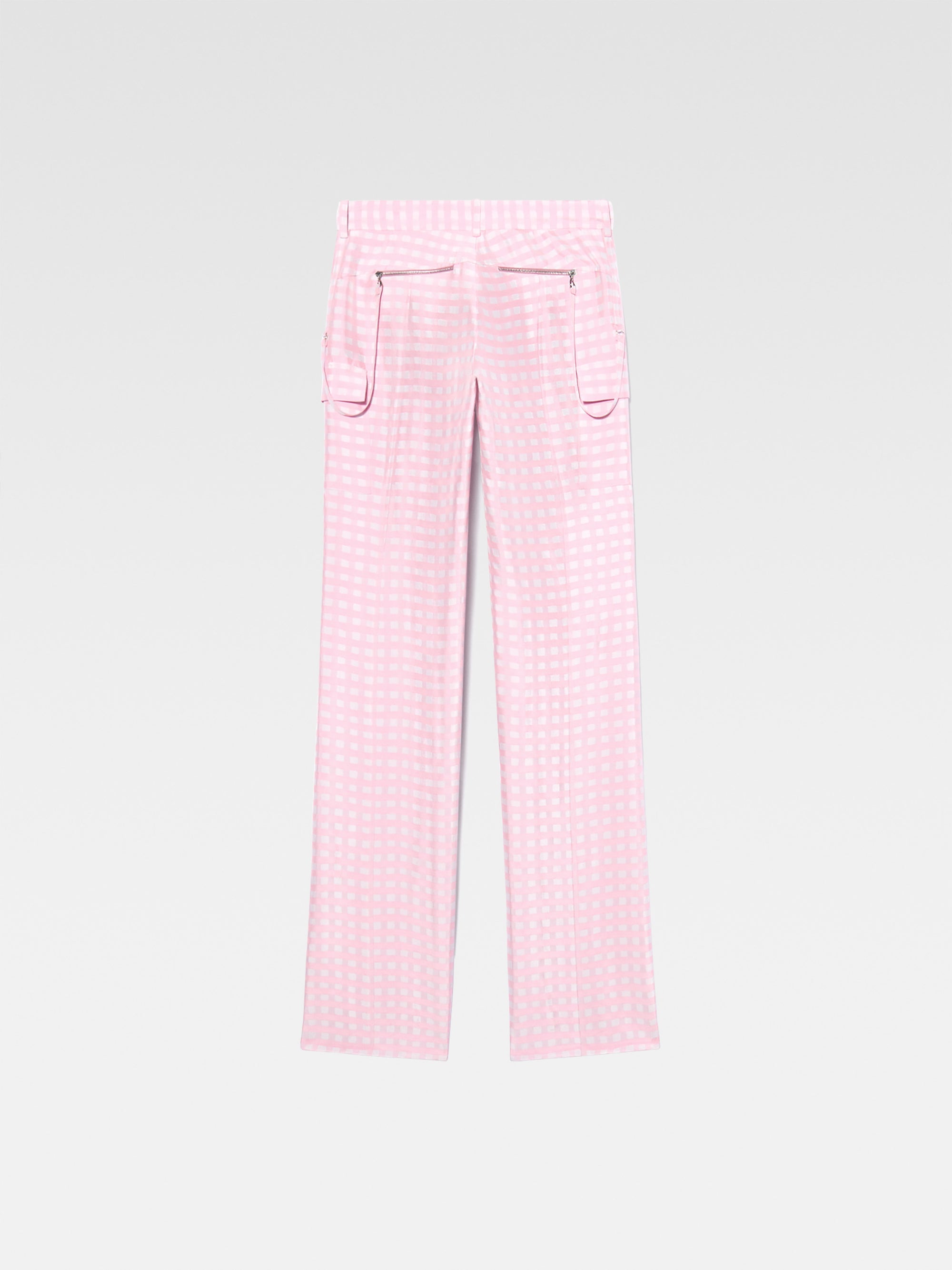 The Morango Trousers - Pink Checks