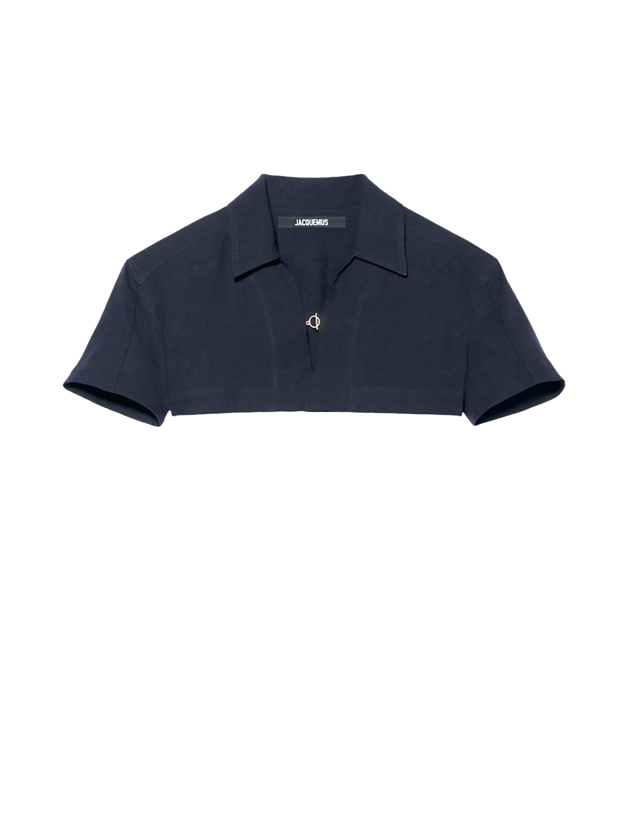 T-shirt court Bebi avec fermoir - Navy