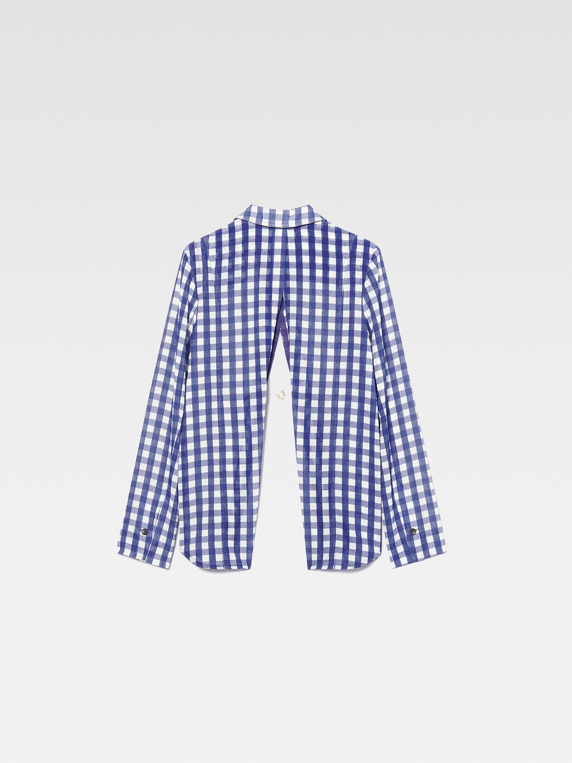 NAVY CHECKS LA CHEMISE PASSIO