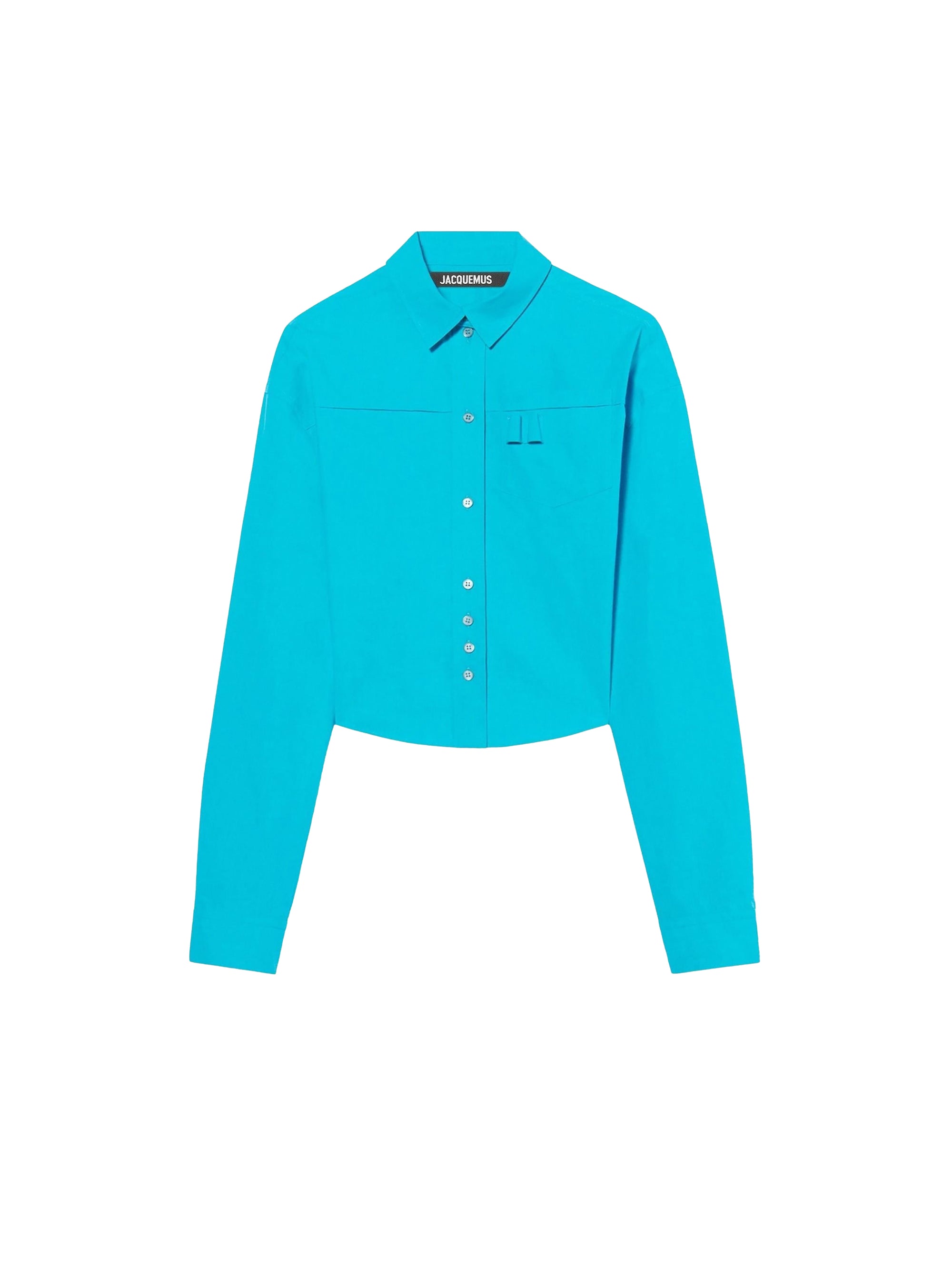 Chemise Aqua cintrée - Turquoise