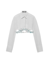 LIGHT GREY LA CHEMISE PERLI