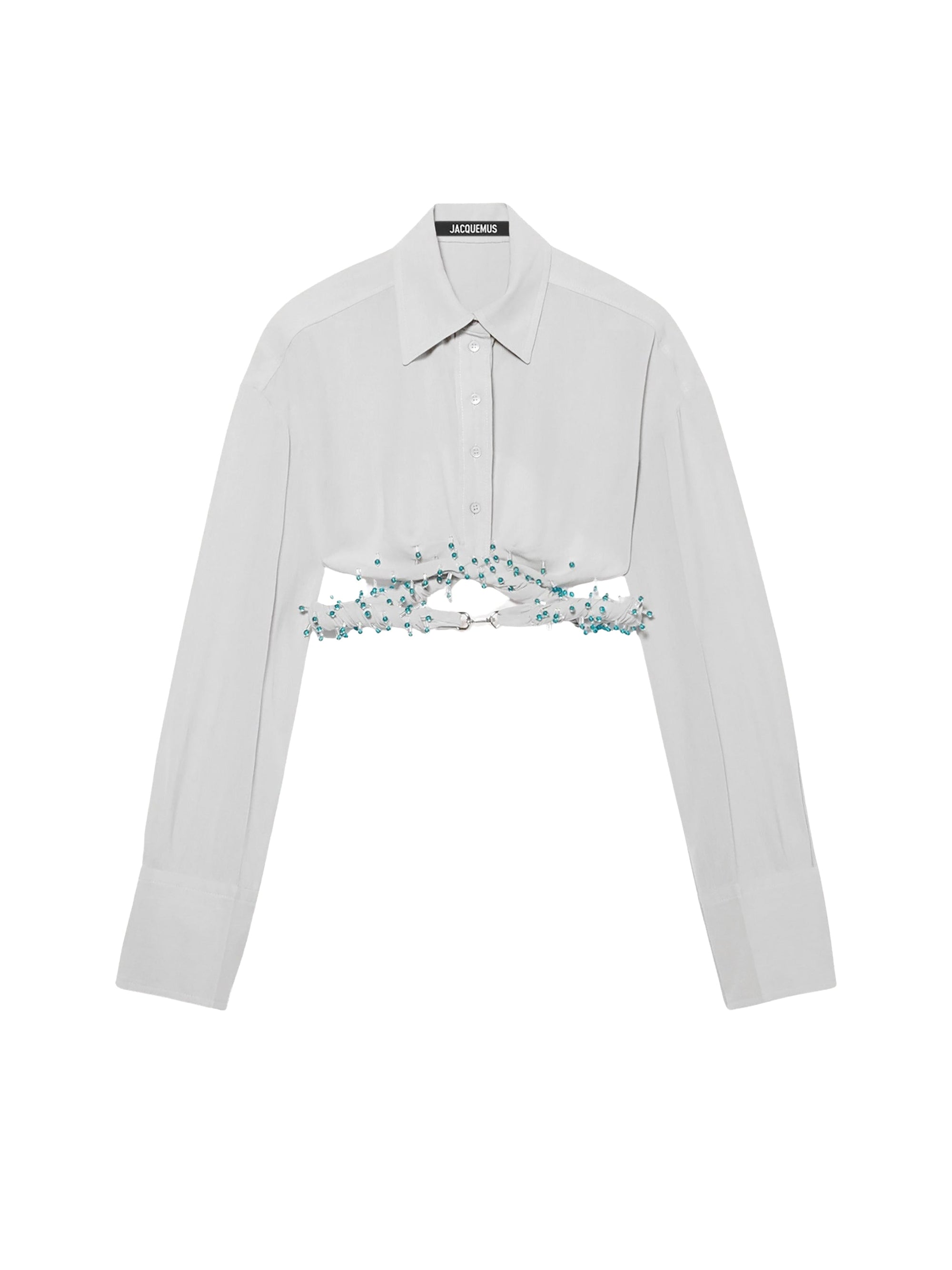 LIGHT GREY LA CHEMISE PERLI