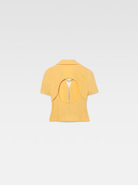 Chemise Tangelo en laine - Orange