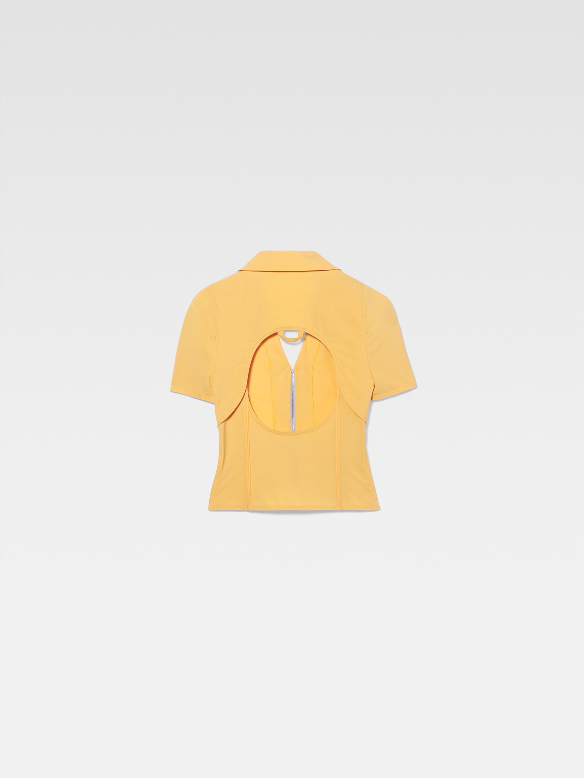 Chemise Tangelo en laine - Orange
