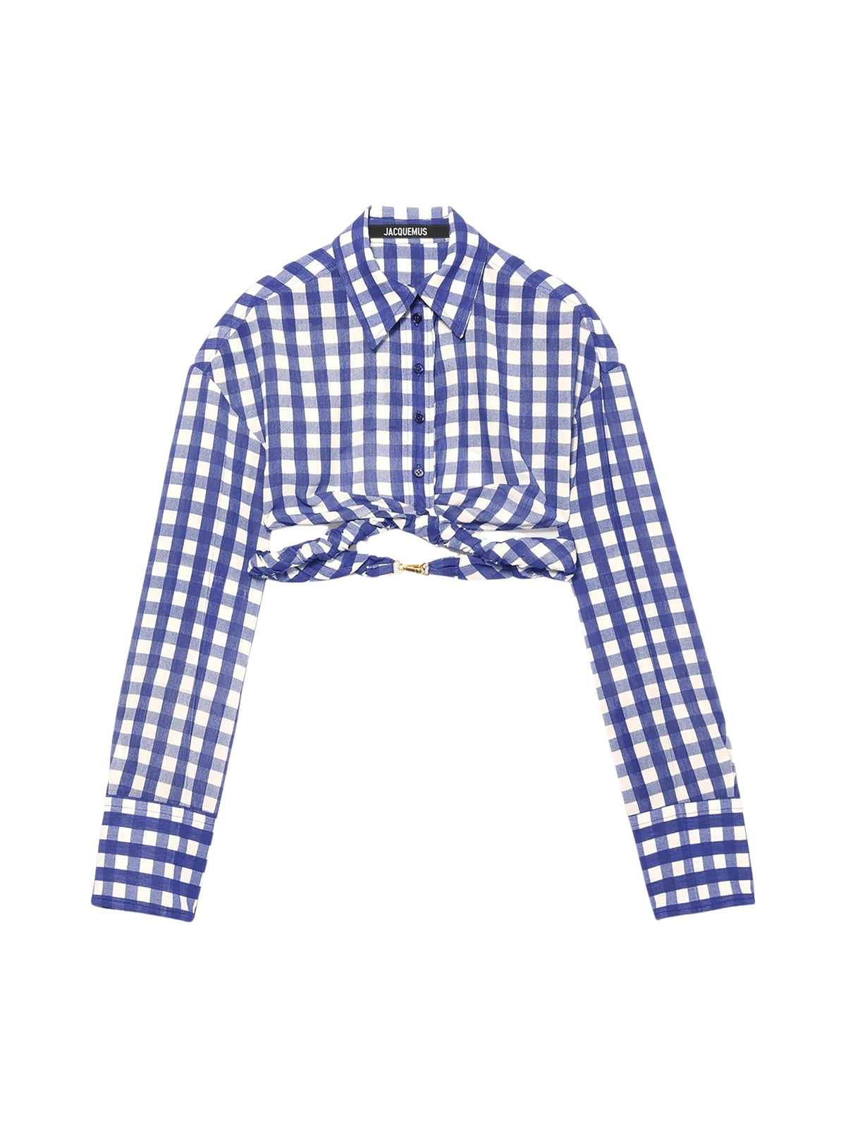 90€ / 2 sold //15 QTY / ST13%   Chemise courte Vichy à carreaux - Navy Checks