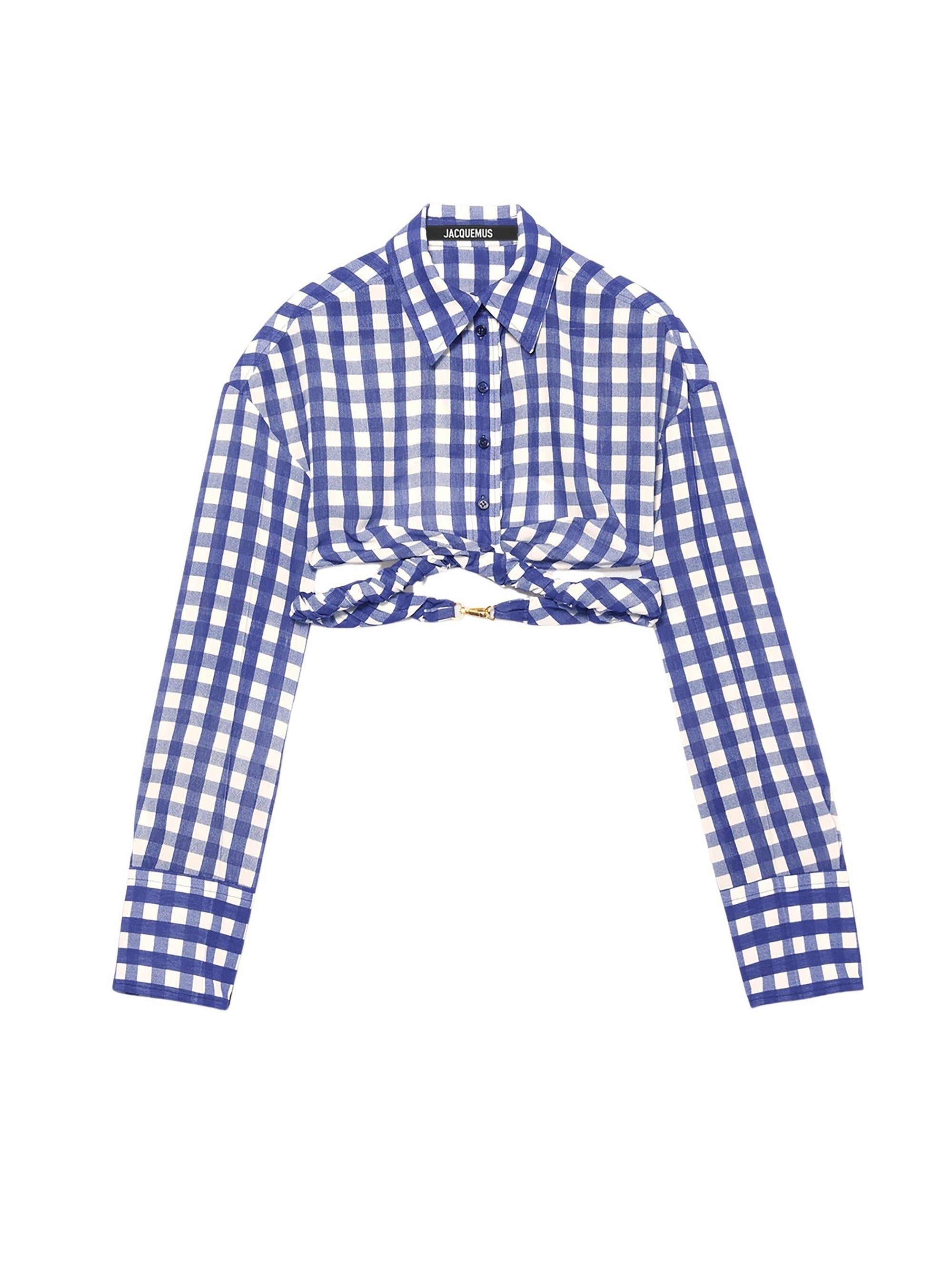 NAVY CHECKS LA CHEMISE VICHY