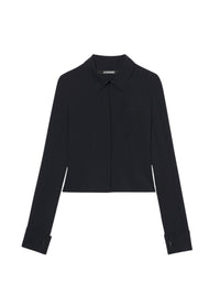 Chemise Pina en laine - Black
