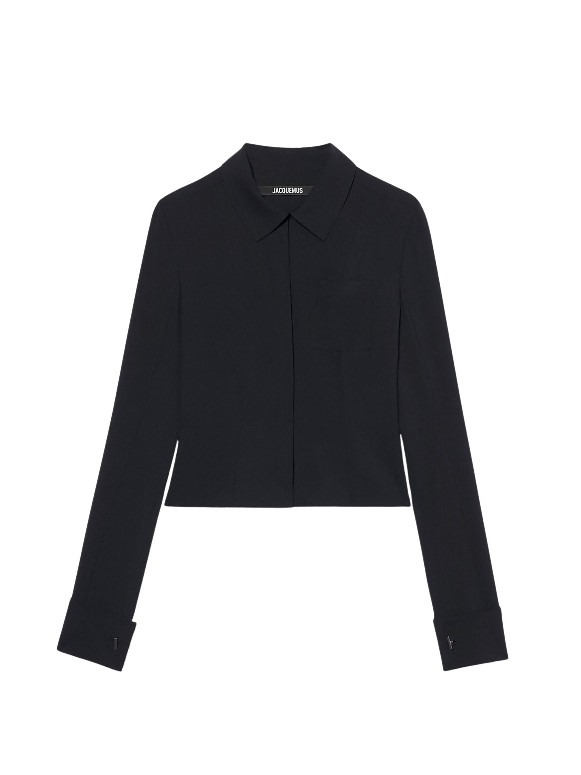 Chemise Pina en laine - Black