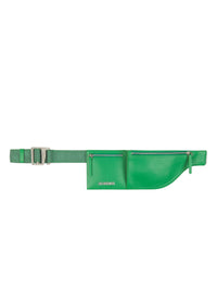 Sac Banane Carré en cuir - Green