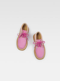 Chaussures Bricolo en cuir - Light Pink