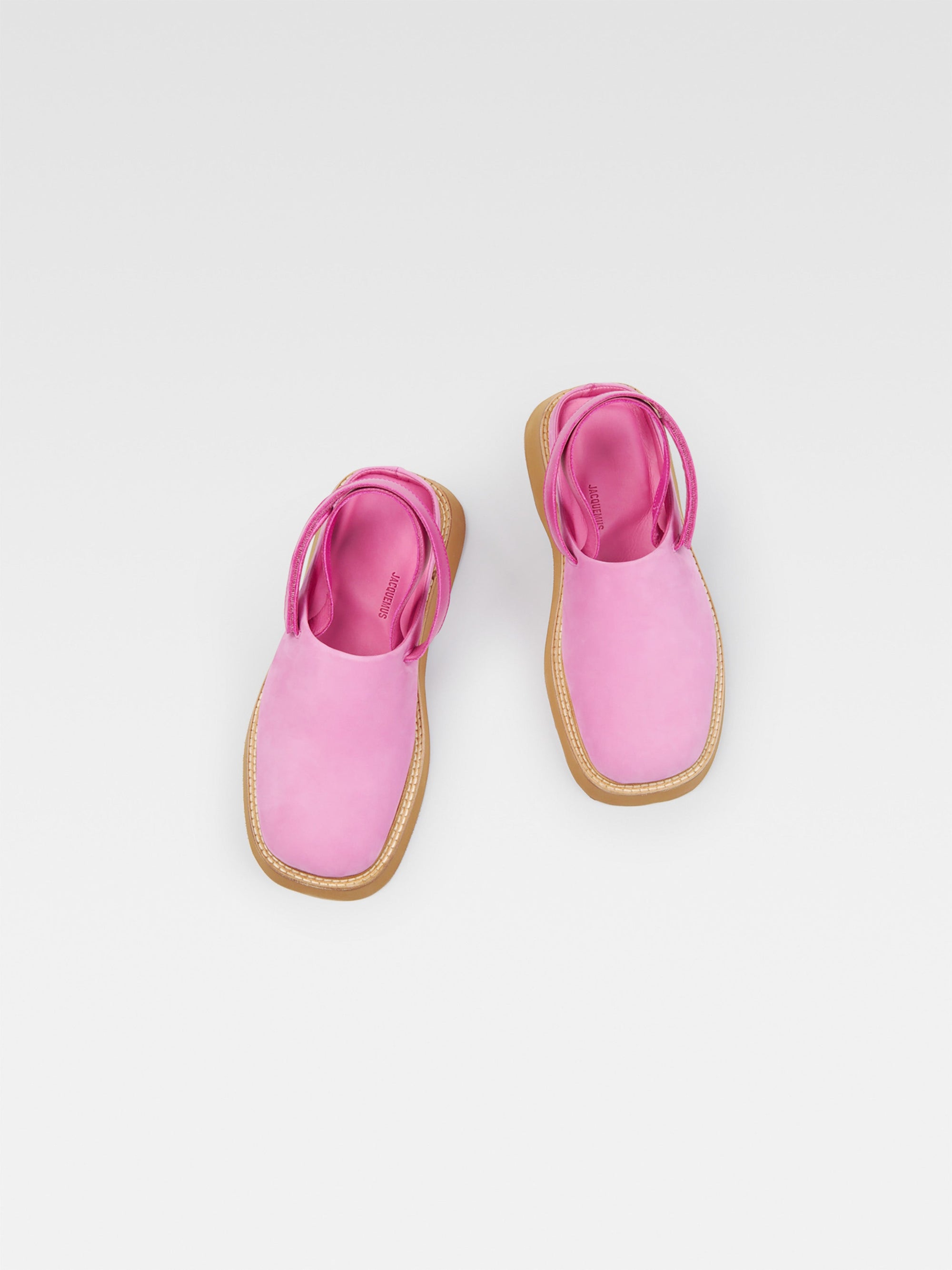 PINK LES MULES CARRE