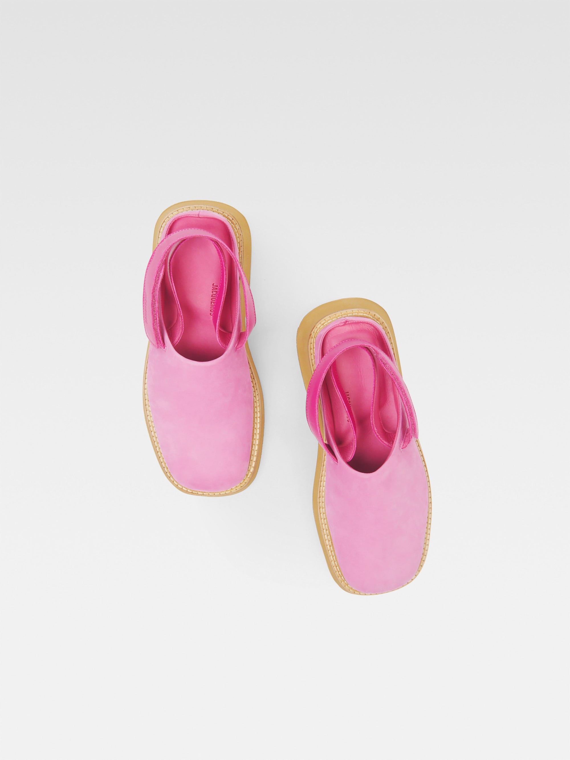 PINK LES MULES CARRE