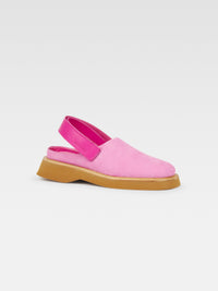 PINK LES MULES CARRE