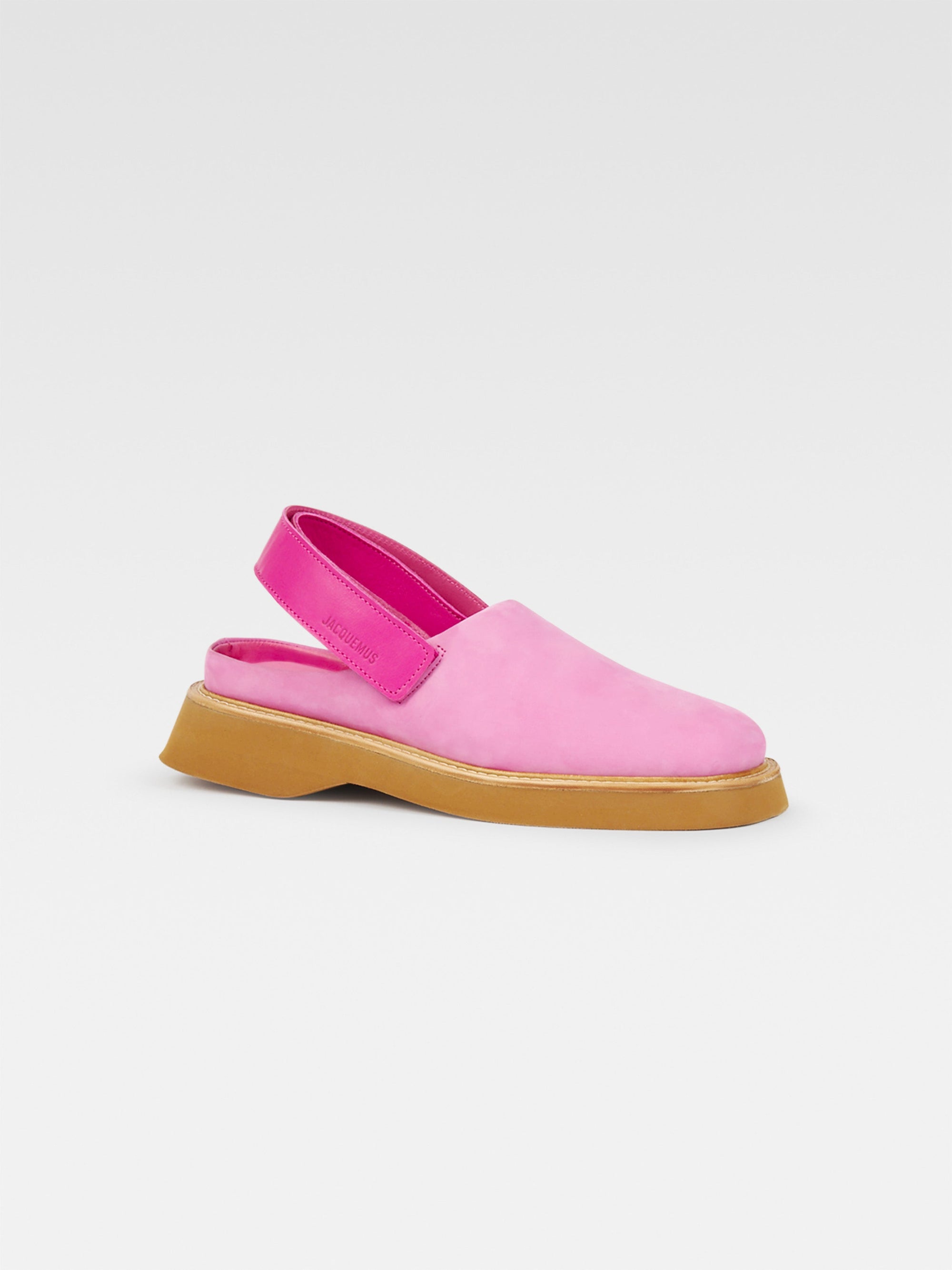 PINK LES MULES CARRE