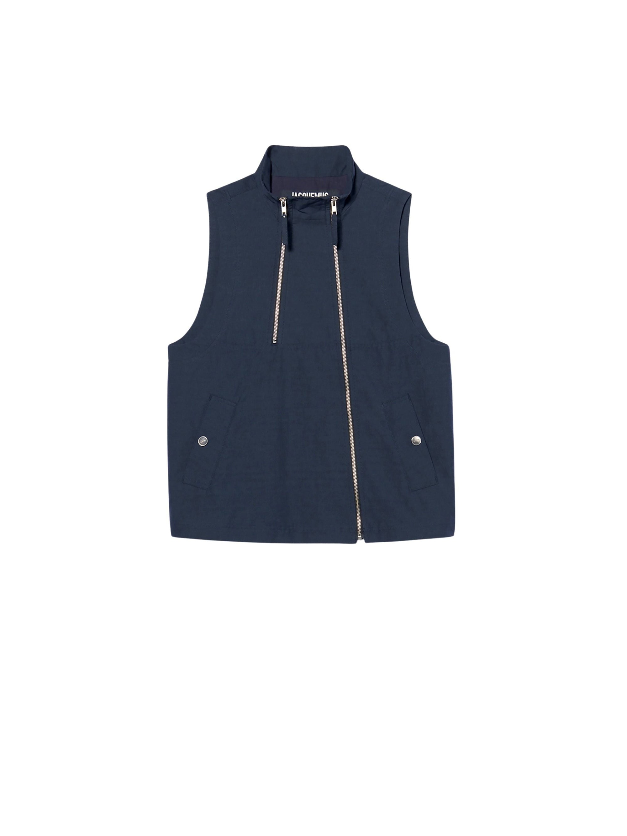 Gilet Menta à double ouverture - Navy
