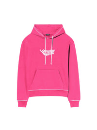 PRINT LOGO WAVE PINK LE SWEATSHIRT VAGUE
