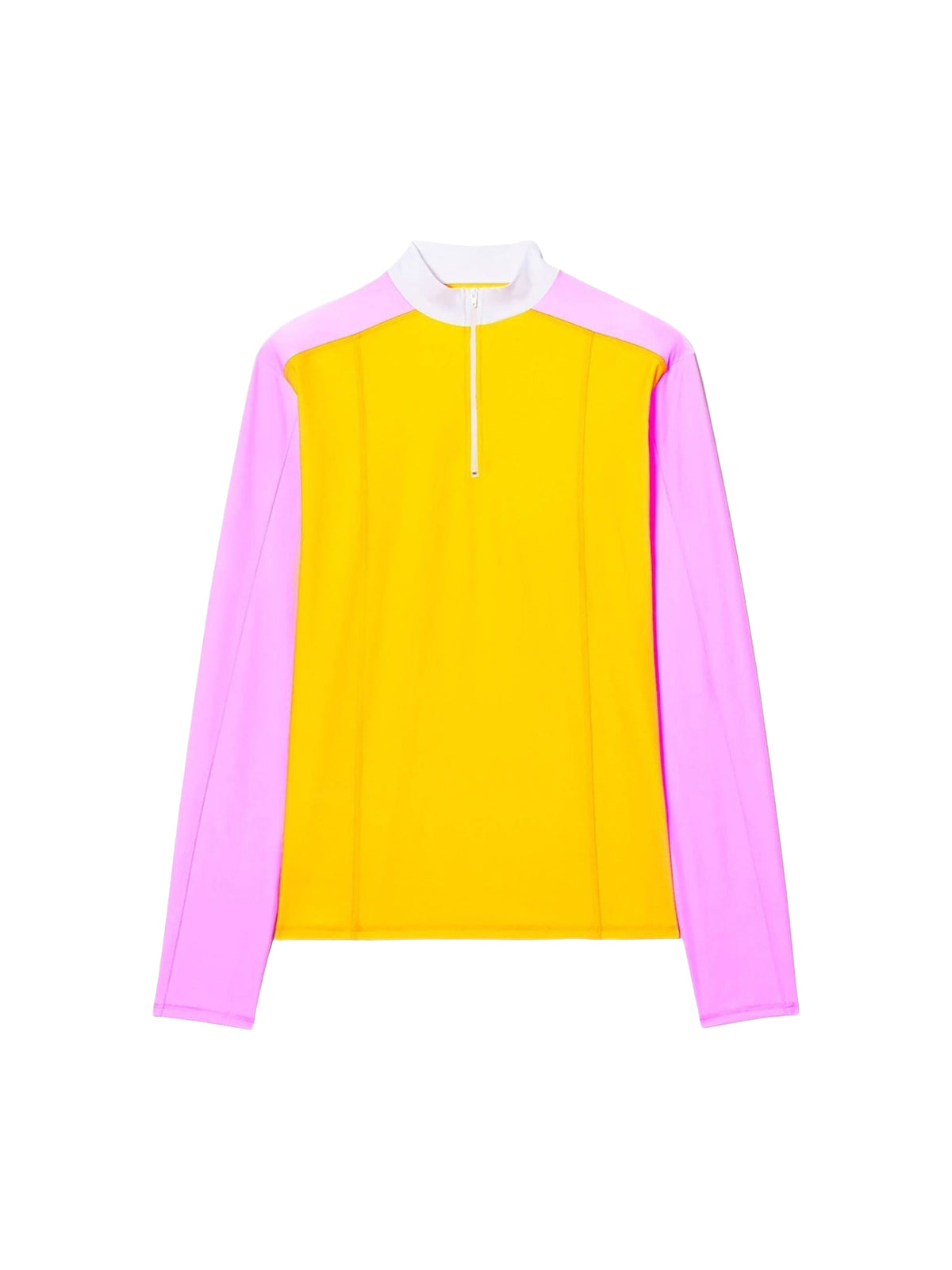 60€ / 3 sold //10 QTY / ST30%   T-shirt cycliste manches longues tricolore - Multi Orange