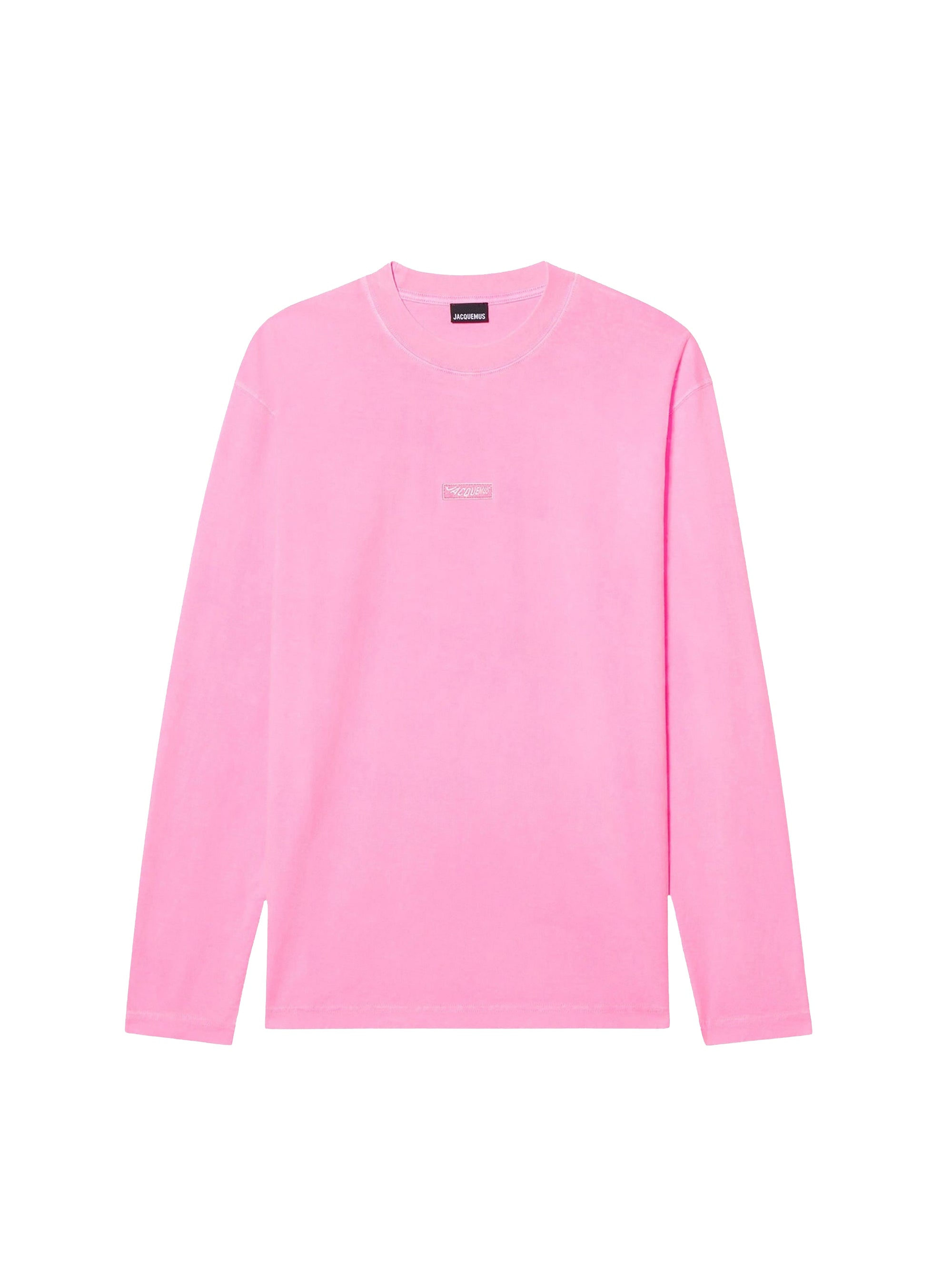 Sweatshirt à manches longues avec logo - Neon Pink