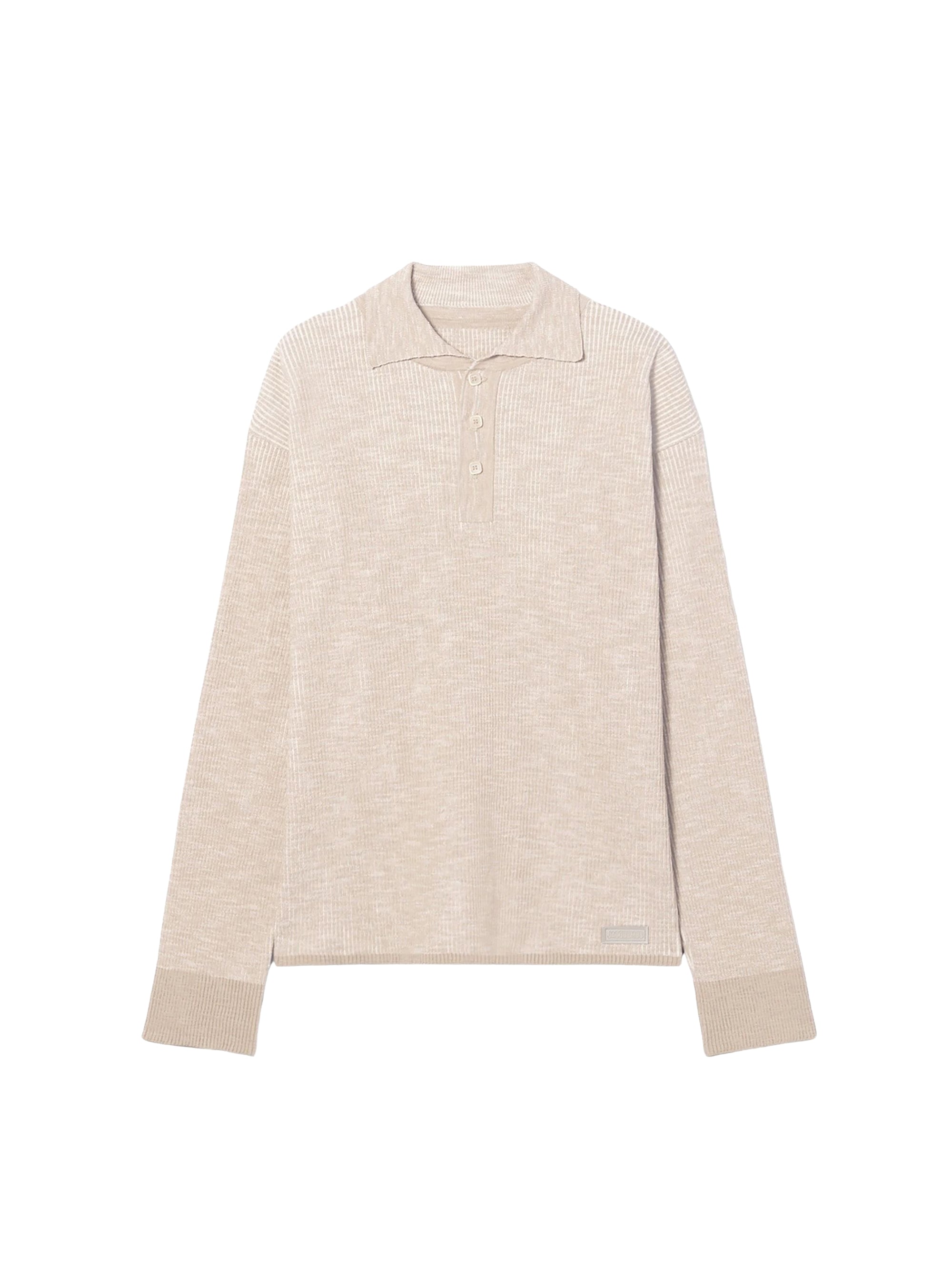 Pull Teramo en maille - Dark Beige