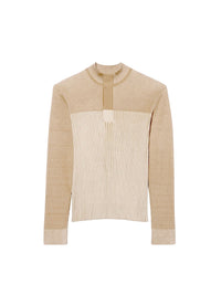 Pull Cedra en maille - Dark Beige