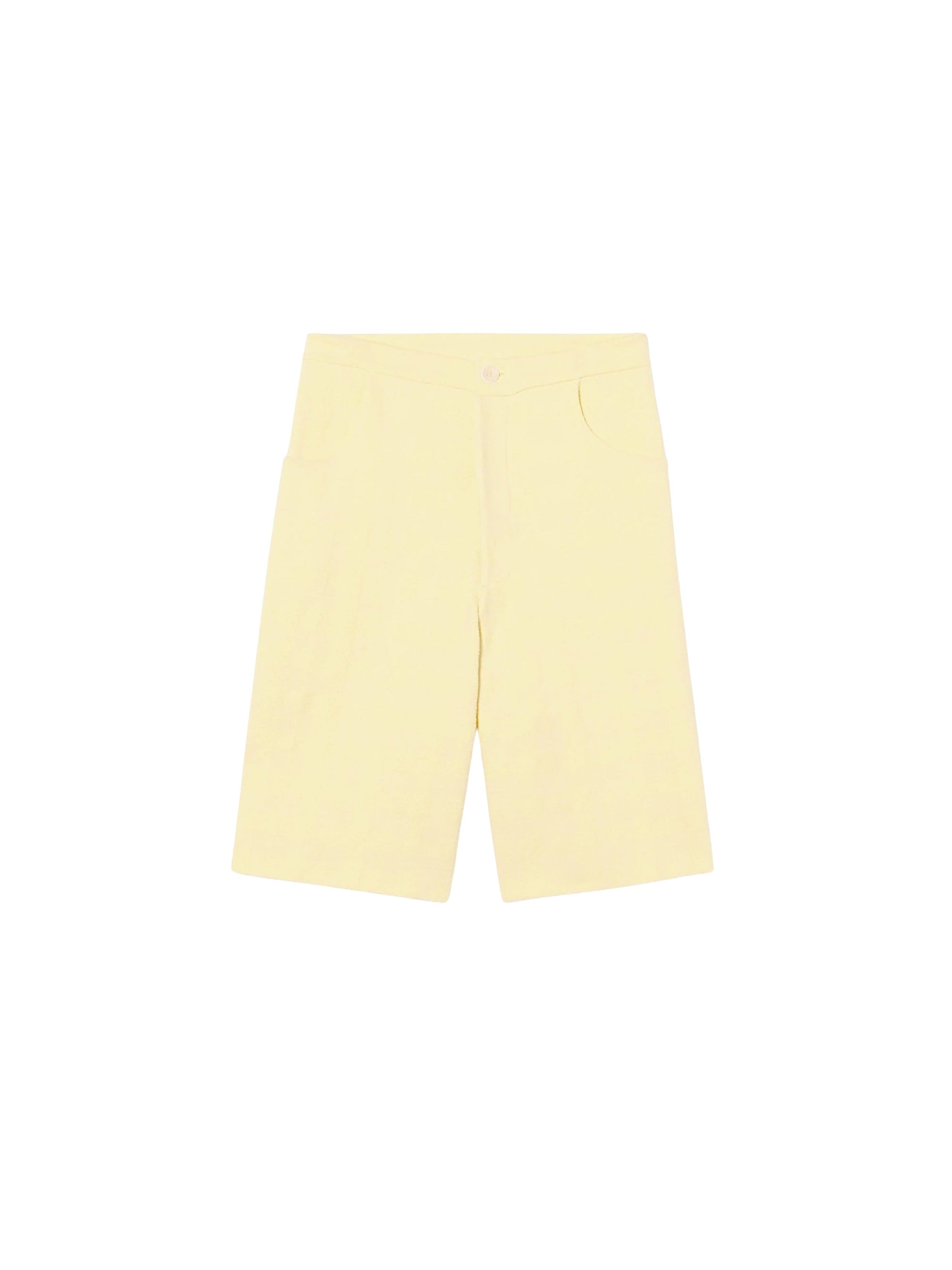 YELLOW CHECKS LE SHORT CITRON