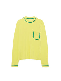 Pull en maille Marino - Light Khaki