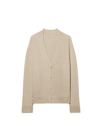 Cardigan Limone bicolore - Beige