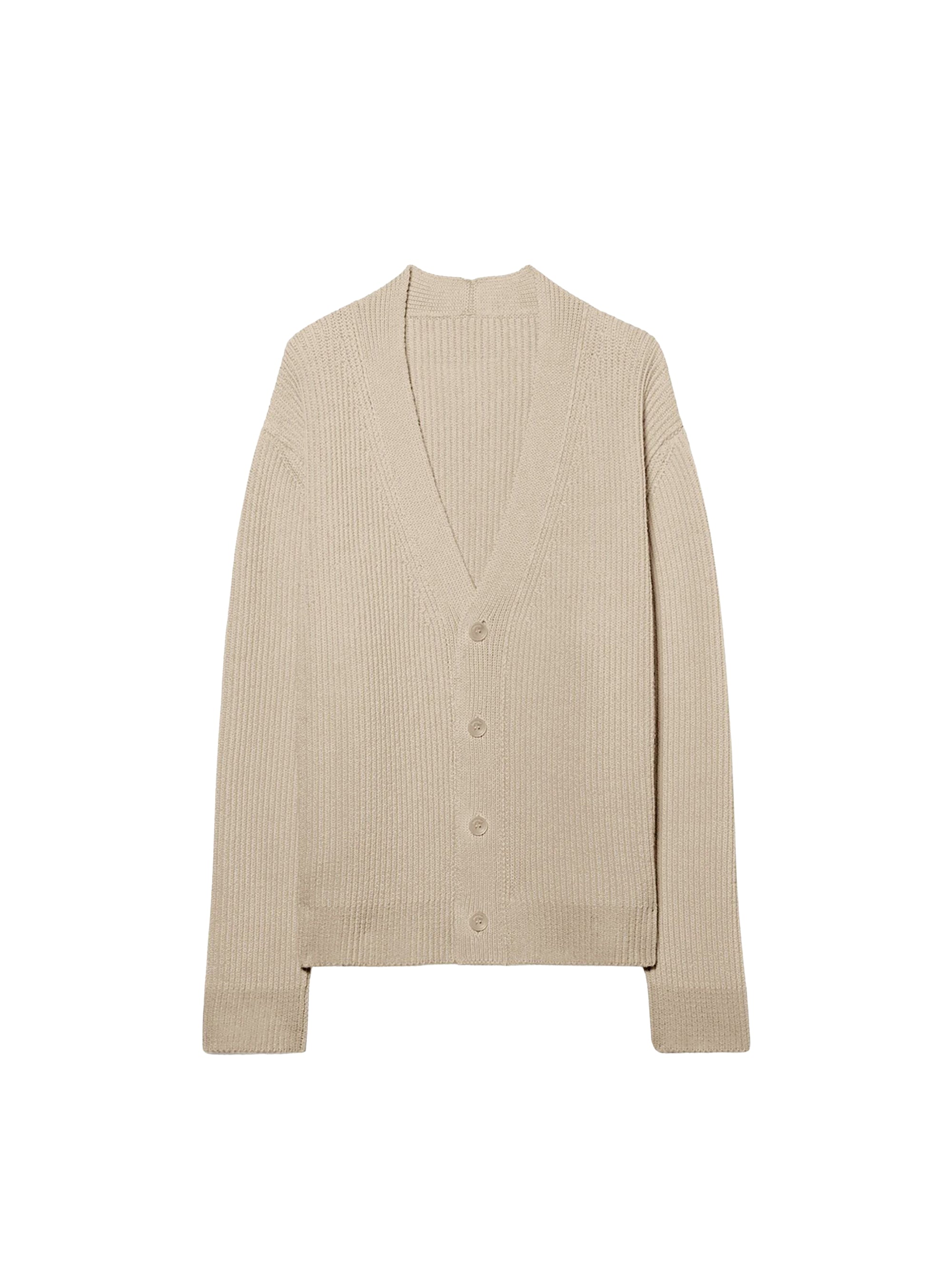 Cardigan Limone bicolore - Beige