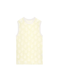 JACQUARD YELLOW FLOWERS LA MAILLE MENTA