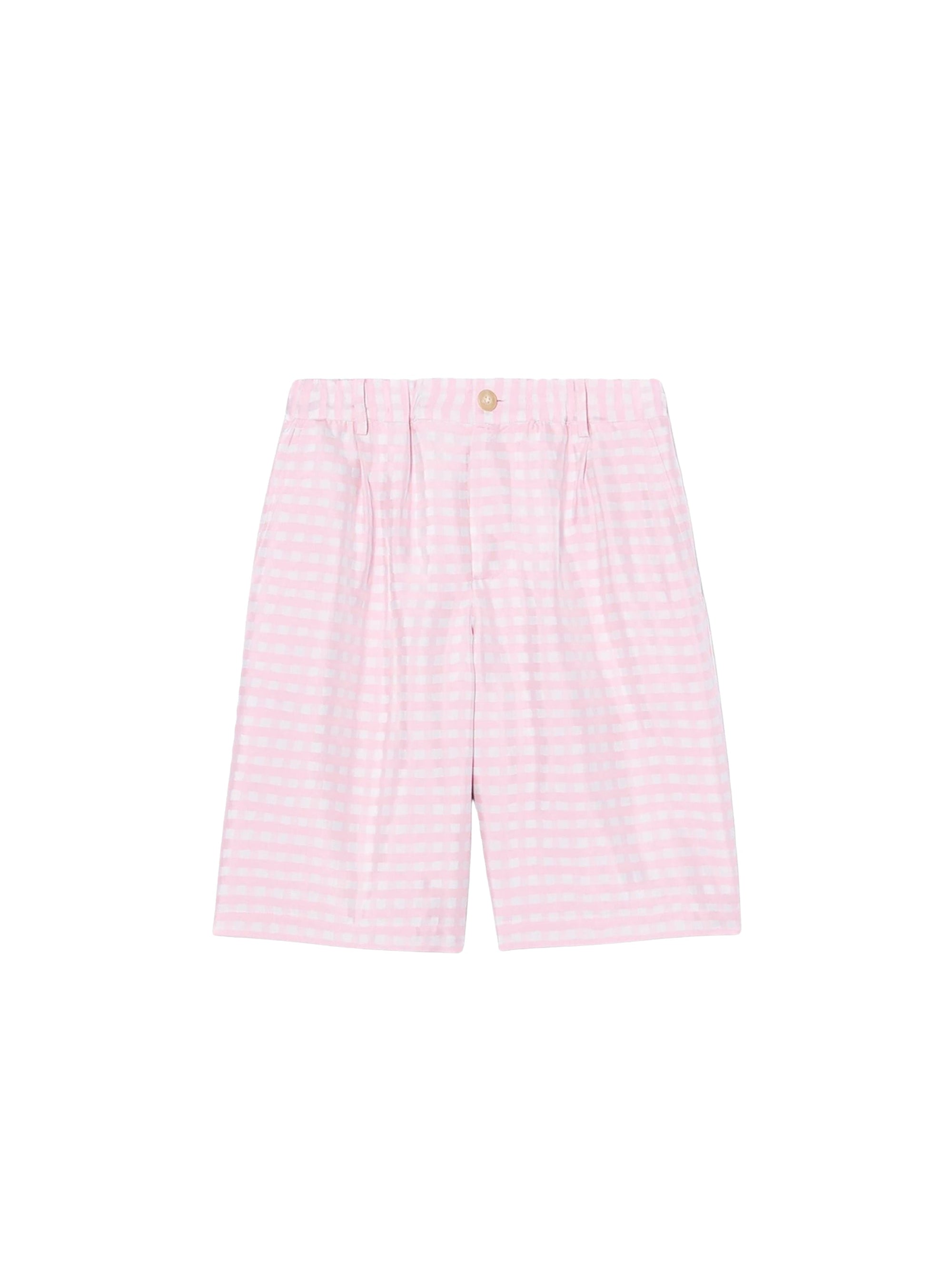 PINK CHECKS LE SHORT GELATI