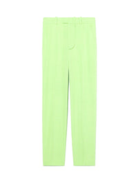 Pantalon de costume Bacio en soie mélangée - Green