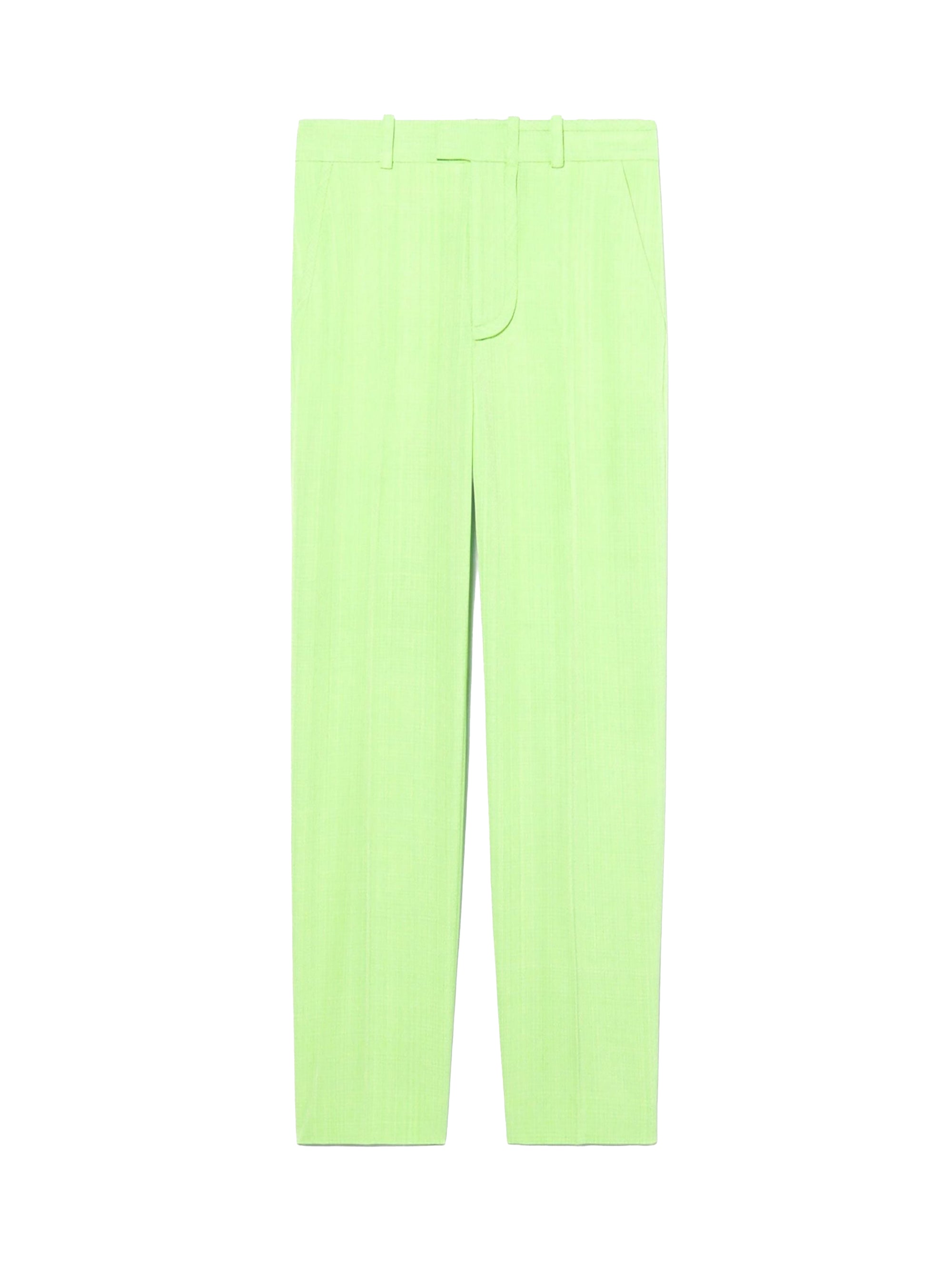 Pantalon de costume Bacio en soie mélangée - Green