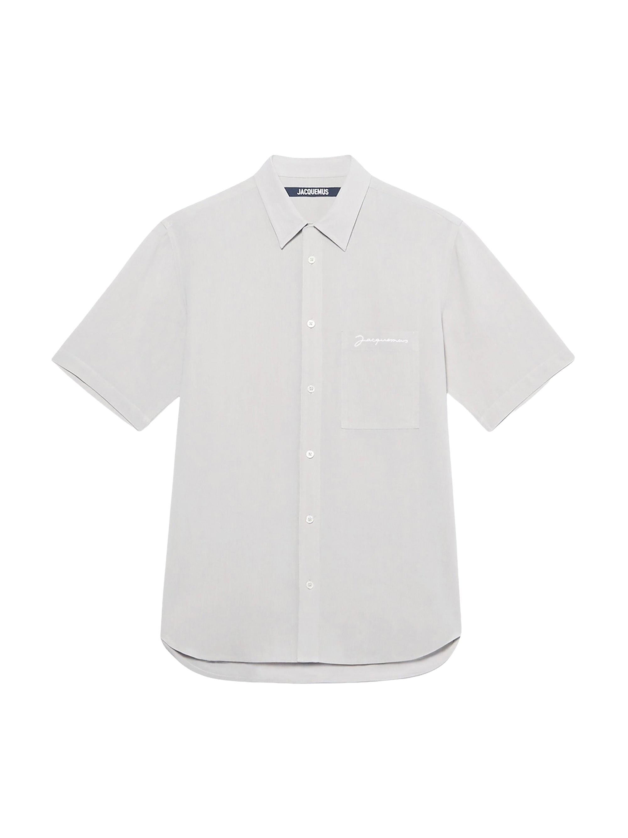 Chemise Melo à manches courtes - Light Grey