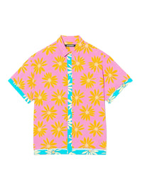 PRINT ORANGE/PINK FLOWERS LA CHEMISE MELANCIA