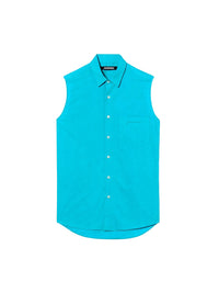 Chemise Frescu sans manches - Turquoise