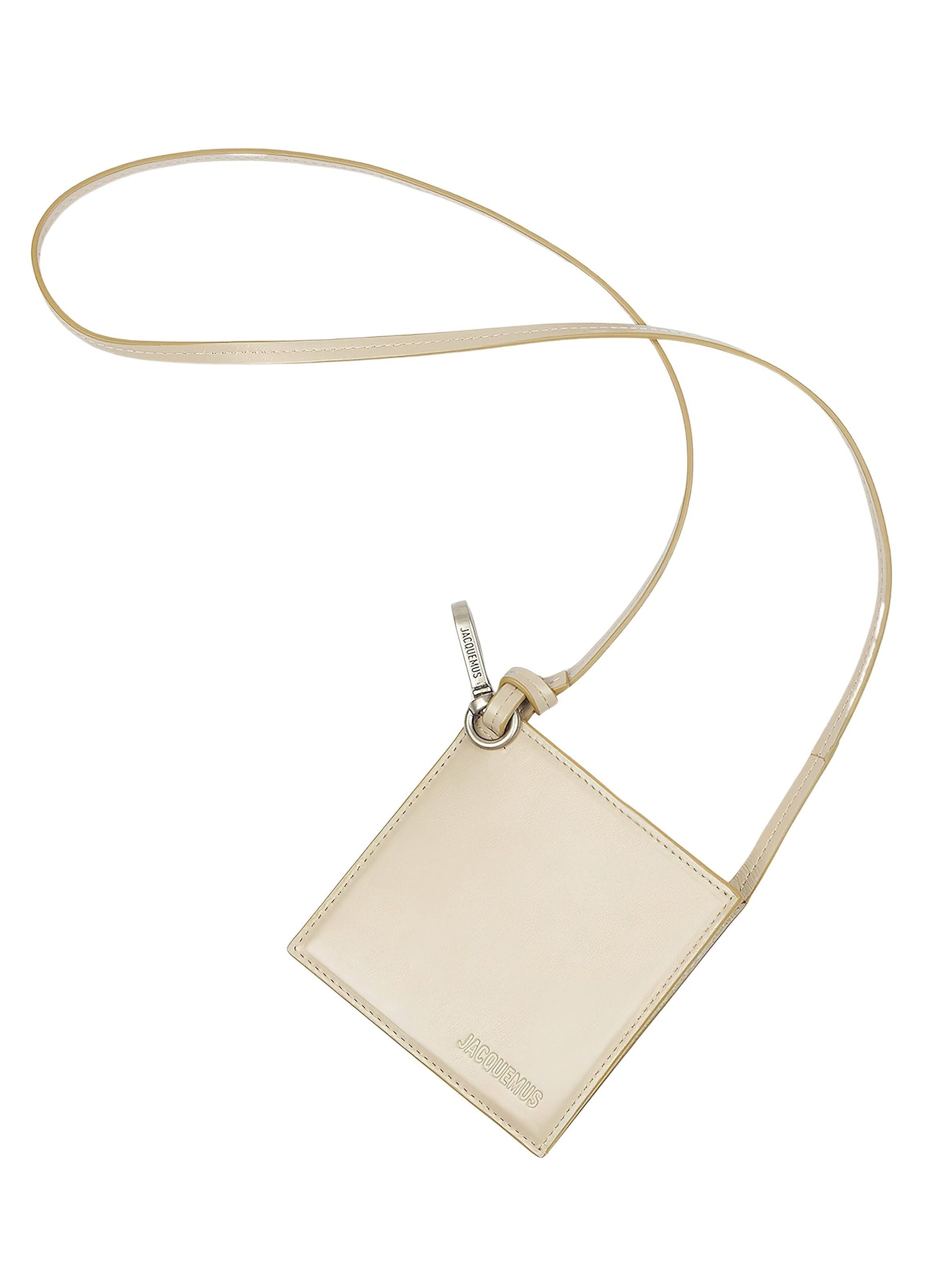 Frescu Carré en cuir - Beige