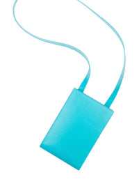Sac Gadju en cuir - Turquoise