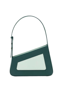 CELADON FOREST ALBERT M FRAMED Sac matelassé en cuir asymétrique