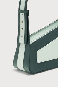 CELADON FOREST ALBERT M FRAMED Sac matelassé en cuir asymétrique