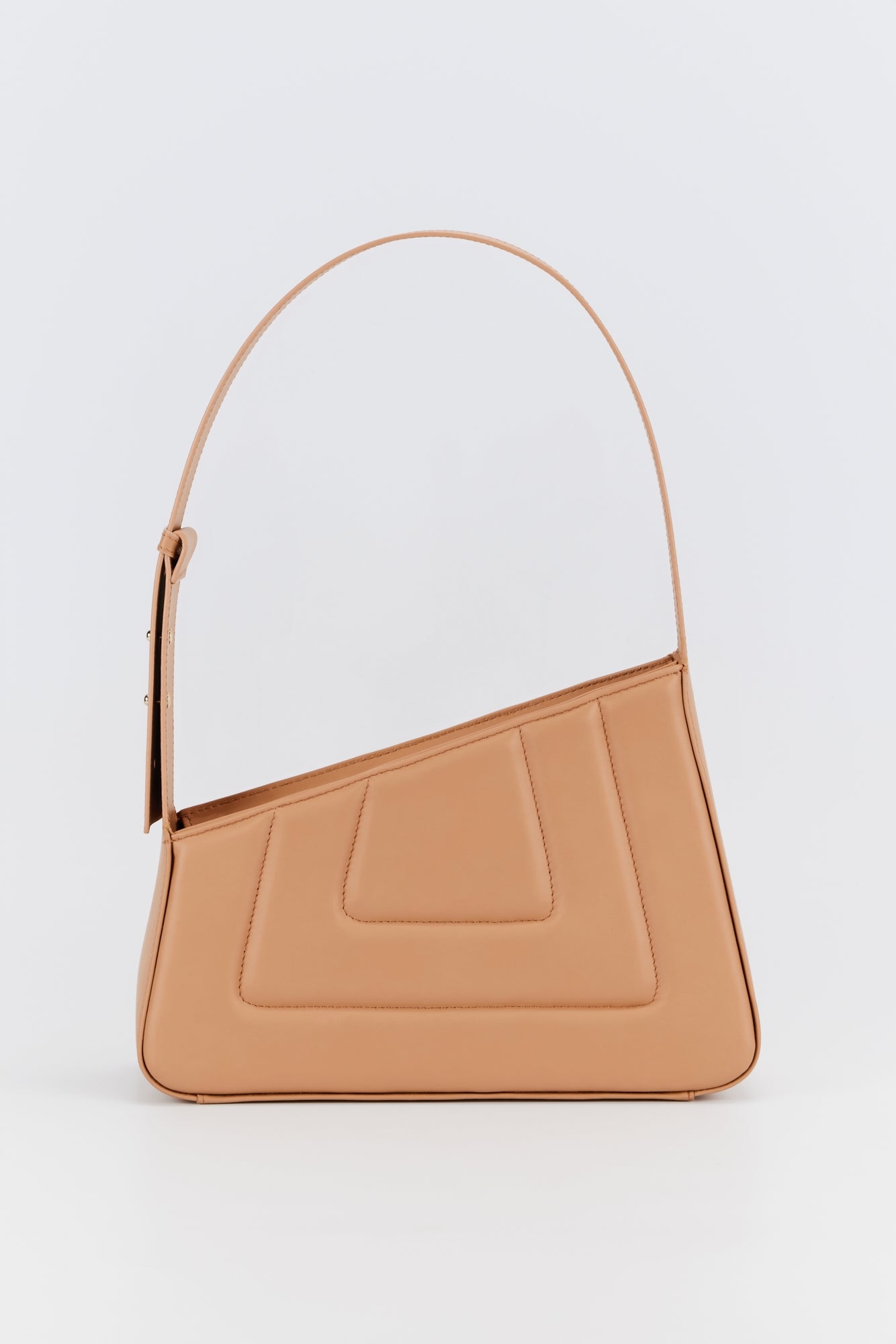 NUDE ALBERT M QUILTED Sac matelassé en cuir asymétrique