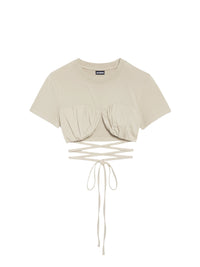 LIGHT KHAKI LE TSHIRT BACI
