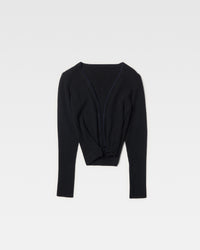 BLACK LE GILET NOUE