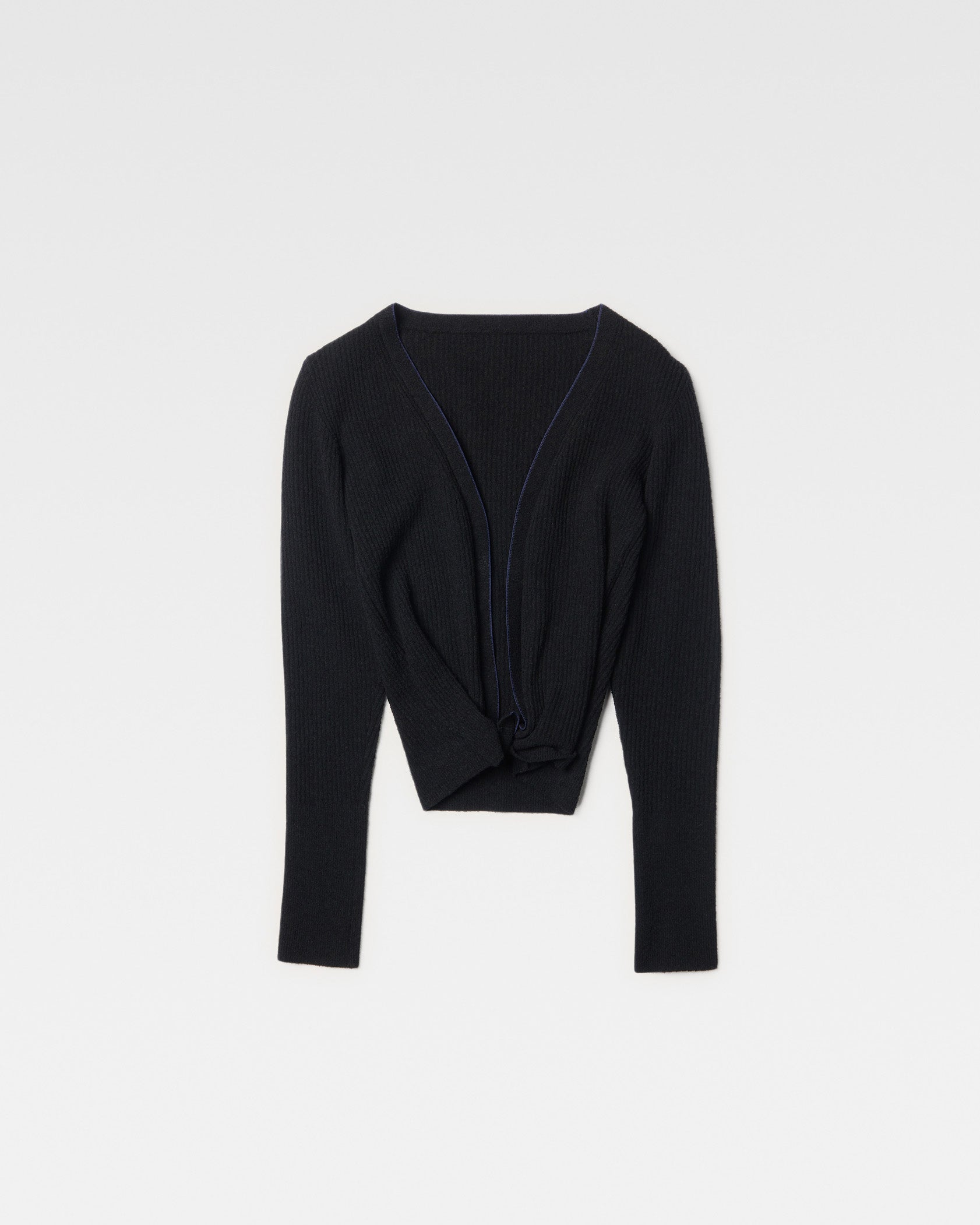 BLACK LE GILET NOUE