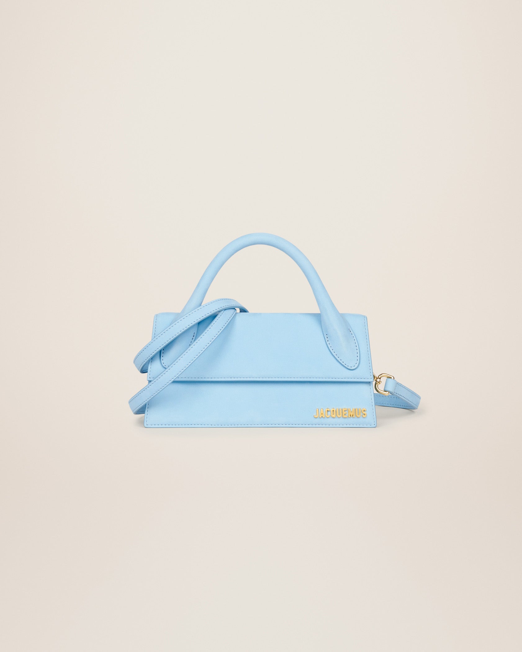Sac long Chiquito en cuir - Light Blue