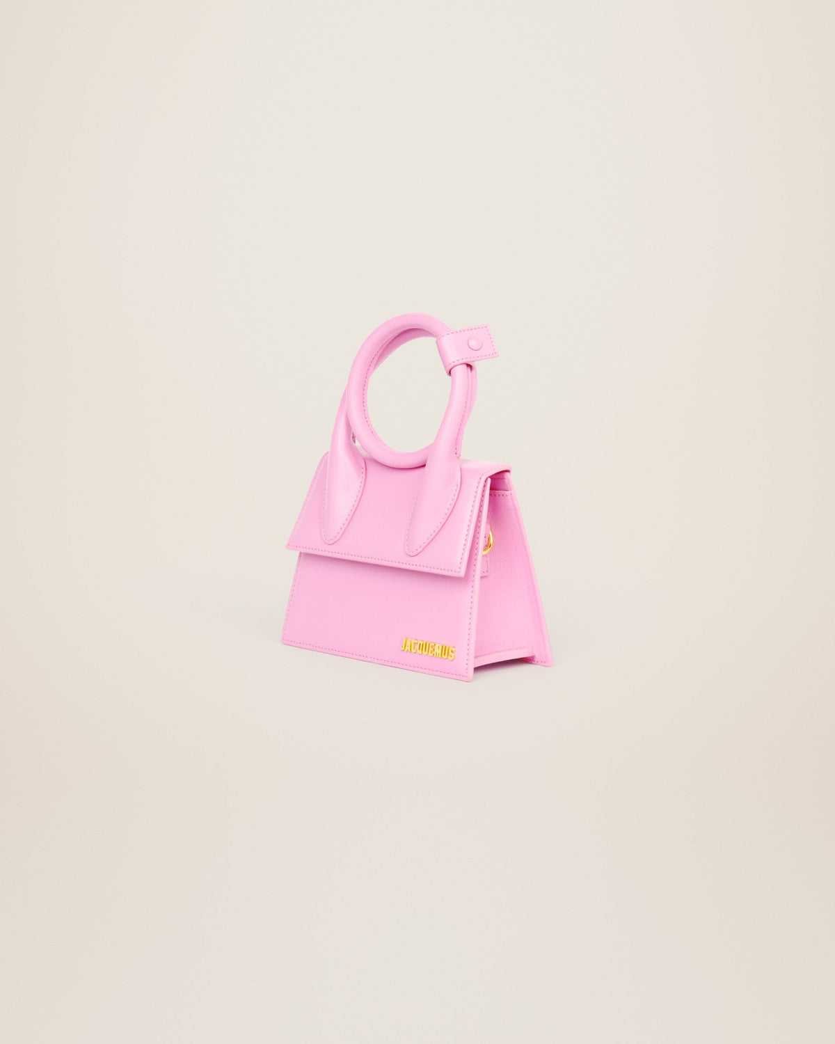 Petit sac Chiquito à logo en cuir - Light Pink