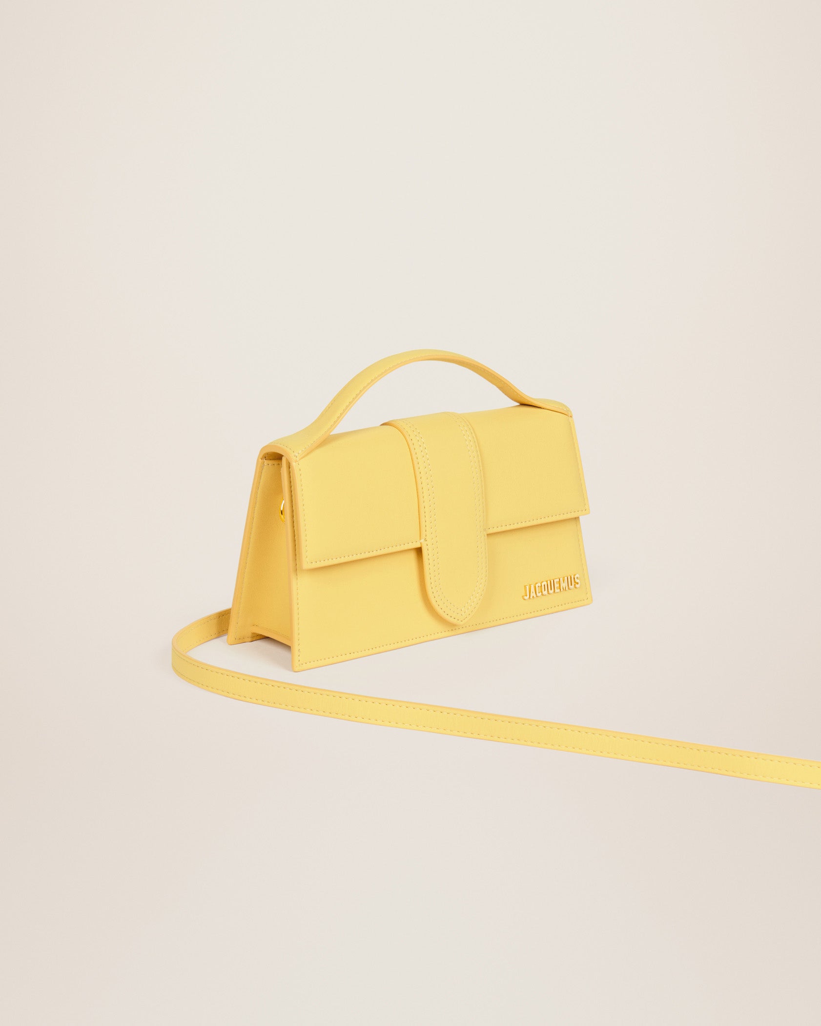 Sac Grand Bambino en cuir - Yellow