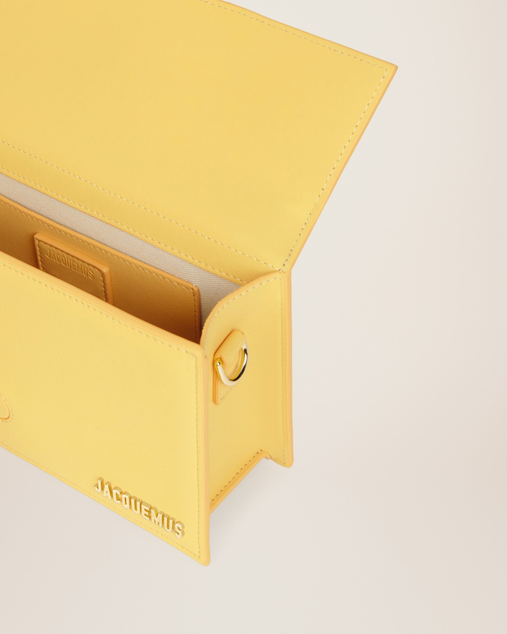 Sac Grand Bambino en cuir - Yellow